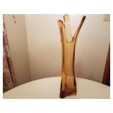 Mid-Century Swung Glass Vase