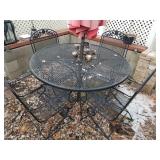 Patio Table with Umbrella