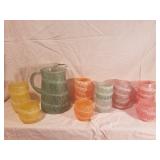 Vintage Spaghetti String Glassware