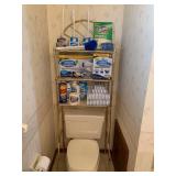 2 Gold Shelves with NIB Bathroom Products