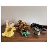 6 Piece Animal Collection/Pottery