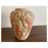 Dancing Nymphs Phoenix Glass Vase