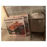Folding Table and Chairs