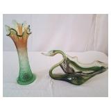 Graceful Green Glass