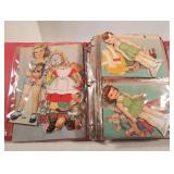 Binder of 40s and 50s Paper Dolls