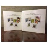 Silver Plated 5 Pcs Bevelled Glass Photo Frame Set