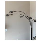 5 Orb Arched Floor Lamp