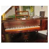1850 Verner Kasten Kjobenhavn square piano