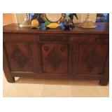 Oak CofferDated 1712
