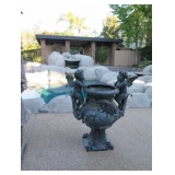 Pr. French Regence STyle Bronze Garden Urns