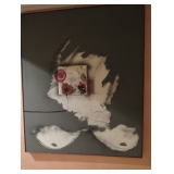 Large Modern Art Painting by Peter Lewis 