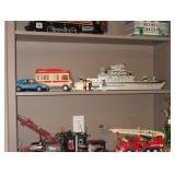 Many LEGO scultptures