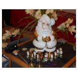 Many Christmas items