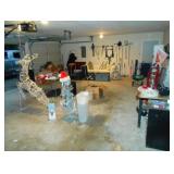 The garage goes on and on