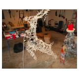 The lighted reindeer!