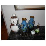 Beautiful oriental vases