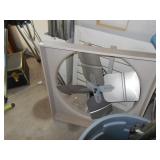 new attic fan with cover