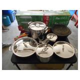 all-clad pots and pans new knife sets