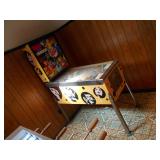 pinball machine ..sorry for the dirty glass . will take better pictures after set up