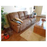 sofa with matching recliner