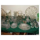 clear glass and crystal