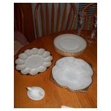 white glass