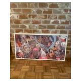 Art Jam print from Baby Tattooville. Signed by all the artists.  $250 OBO 832.652.4805
