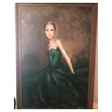 In the Face of the Rain, Kelley Devine  Acrylic on canvas 48"x72" $16,000 obo 832.652.4805