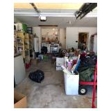 Full garage!! 