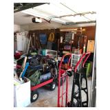 Full garage!! 