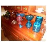 collection of mood and star glassware