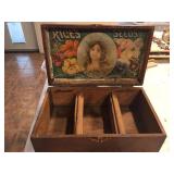 Antique seed box