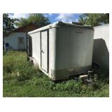 14 ft enclosed trailer