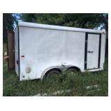 14 ft enclosed trailer