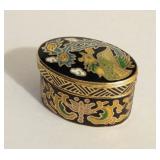 vintage pill/ trinket box