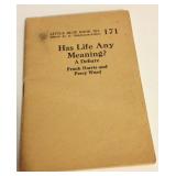 has life any meaning vintage booklet