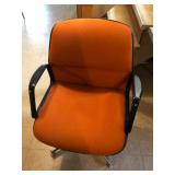 AMAZING MCM CHAIR IN CLASSIC ORANGE