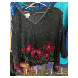 Sparkly 1980s fashion