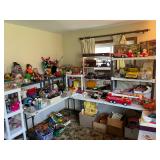 Packed Plymouth home,vintage Barbie, toys and much more