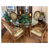 Glass Top dining room table