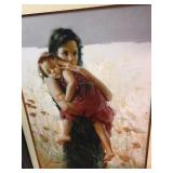 LARGE Pino on canvas - Embelished Giclee on canvas - signed and numbered