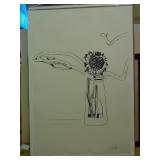 andy warhol screenprint -hand signed and numbered