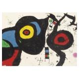 Koan Miro - "Les Deux Amis - Etching - RARE