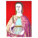 andy warhol screenprint -hand signed and numbered