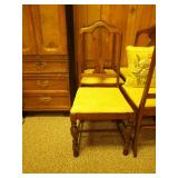walnut dining chairs 6