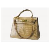 Hermes Alligator Kelly Handbag