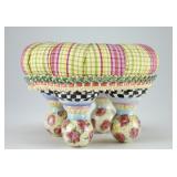 Rare MacKenzie-Childs Miniature Tuffet