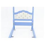 Hand Painted Blue Poster Bed