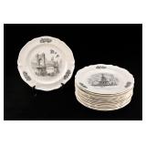 Set of Cincinnati Caroline Williams Plates