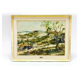 Z. Raphaeli Original Oil Landscape